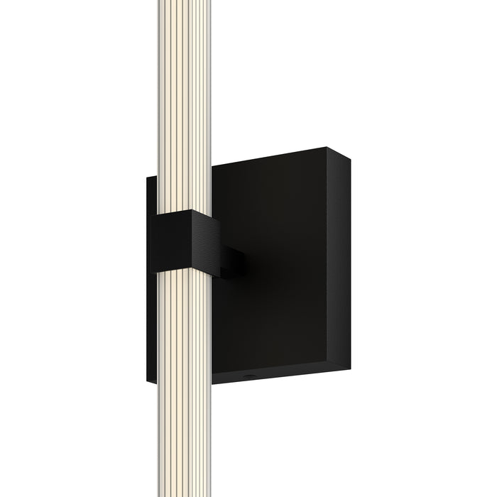Blade LED Vanity Light Black-Bathroom Fixtures-Kuzco Lighting-Lighting Design Store