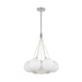 Bolla LED Chandelier Opal Glass-Mini Chandeliers-Kuzco Lighting-Lighting Design Store