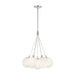 Bolla LED Chandelier Opal Glass-Mini Chandeliers-Kuzco Lighting-Lighting Design Store