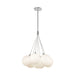 Bolla LED Chandelier Opal Glass-Mini Chandeliers-Kuzco Lighting-Lighting Design Store