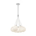 Bolla LED Chandelier Opal Glass-Mini Chandeliers-Kuzco Lighting-Lighting Design Store