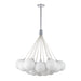 Bolla LED Chandelier Opal Glass-Mid. Chandeliers-Kuzco Lighting-Lighting Design Store
