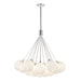Bolla LED Chandelier Opal Glass-Mid. Chandeliers-Kuzco Lighting-Lighting Design Store