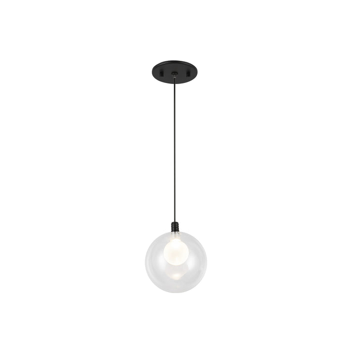Bolla LED Pendant Black-Mini Pendants-Kuzco Lighting-Lighting Design Store