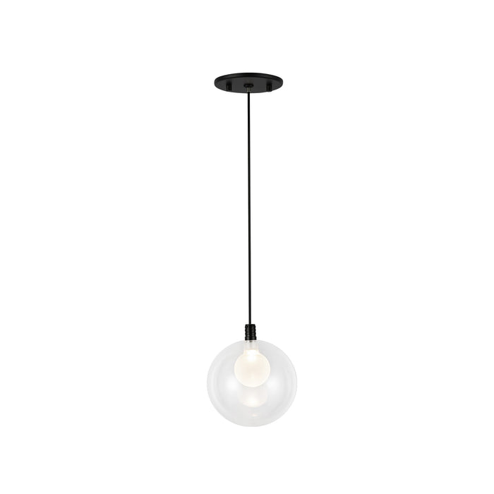 Bolla LED Pendant Black-Mini Pendants-Kuzco Lighting-Lighting Design Store
