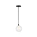 Bolla LED Pendant Black-Mini Pendants-Kuzco Lighting-Lighting Design Store