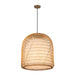 Bondi One Light Pendant Brushed Gold/Opal Glass-Pendants-Alora-Lighting Design Store