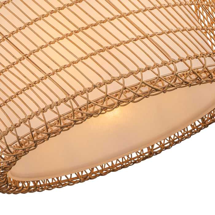 Bondi One Light Pendant Brushed Gold/Opal Glass-Pendants-Alora-Lighting Design Store