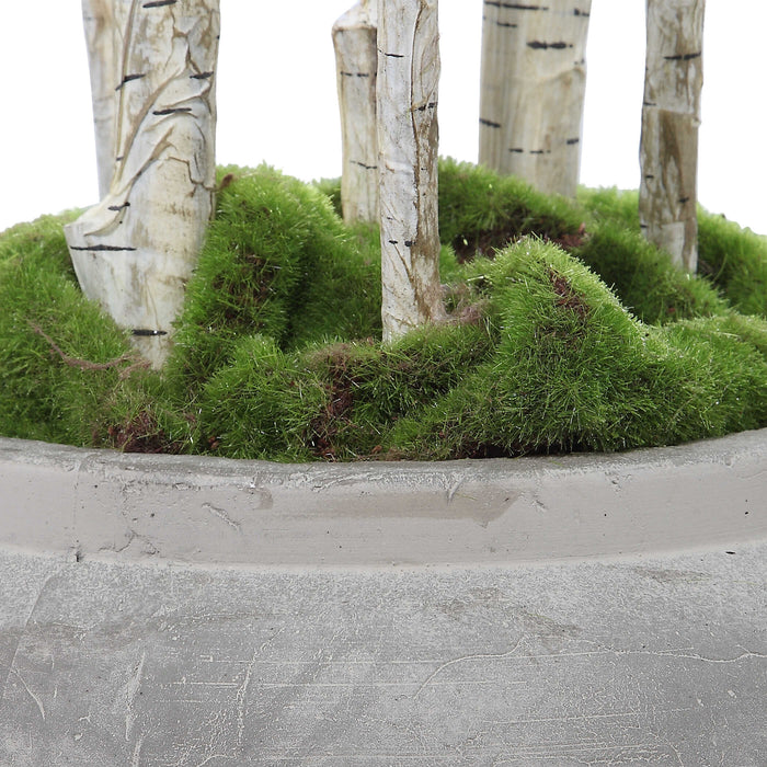 Aldis River Birch Aged Stone-Home Accents-Uttermost-Lighting Design Store