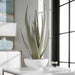 Evarado Planter Glossy White-Home Accents-Uttermost-Lighting Design Store