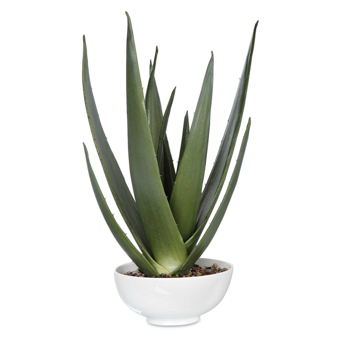 Evarado Planter Glossy White-Home Accents-Uttermost-Lighting Design Store