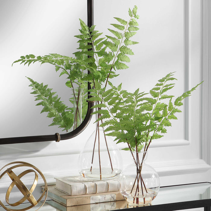 Country Artificial Flower Faux Water-Home Accents-Uttermost-Lighting Design Store