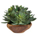 Yuma Centerpiece Natural Teak-Home Accents-Uttermost-Lighting Design Store