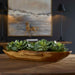 Yuma Centerpiece Natural Teak-Home Accents-Uttermost-Lighting Design Store