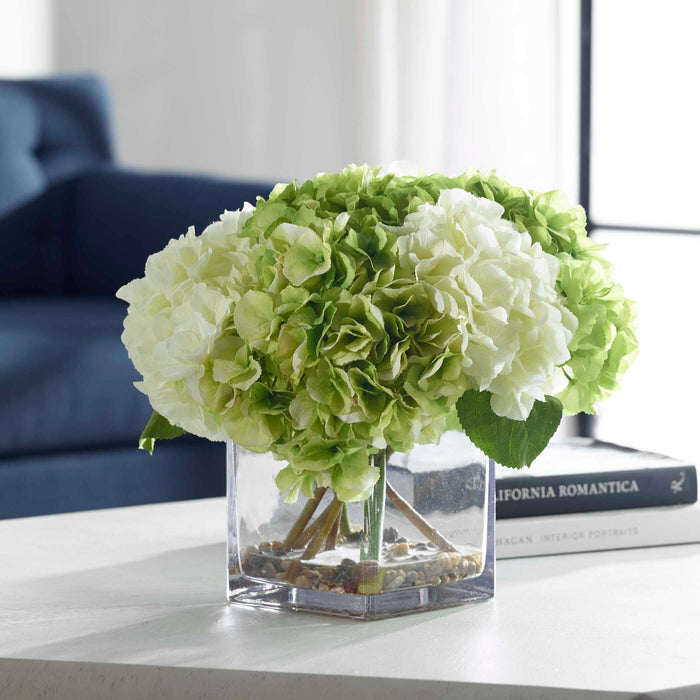 Savannah Bouquet White-Home Accents-Uttermost-Lighting Design Store