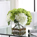 Savannah Bouquet White-Home Accents-Uttermost-Lighting Design Store