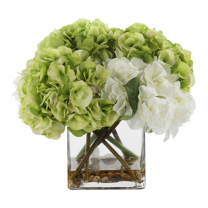 Savannah Bouquet White-Home Accents-Uttermost-Lighting Design Store