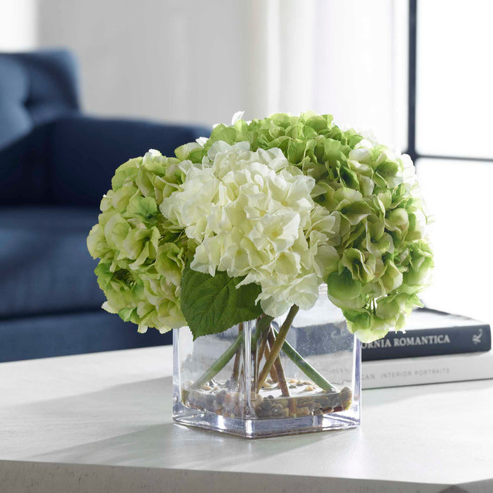 Savannah Bouquet White-Home Accents-Uttermost-Lighting Design Store