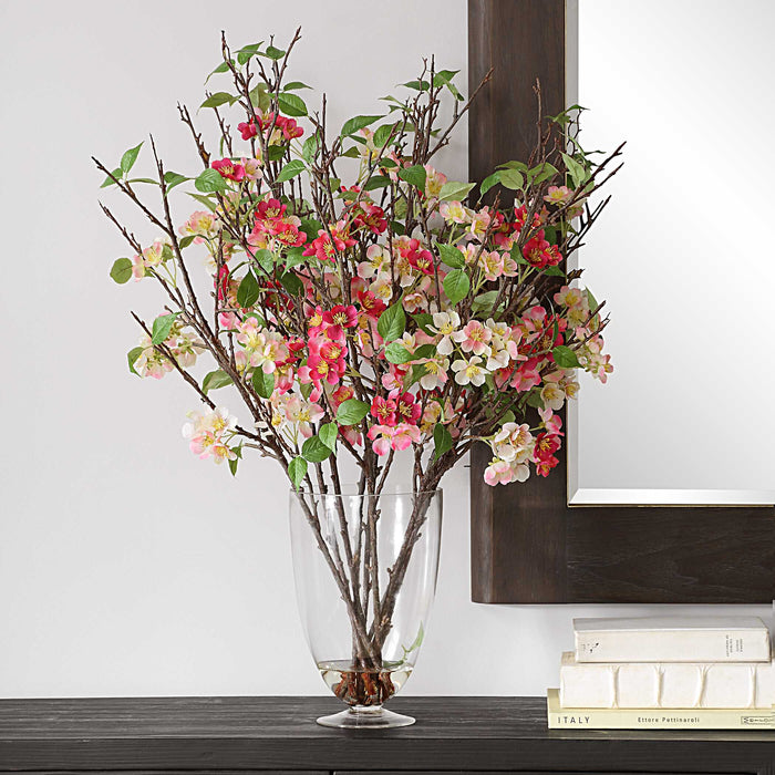 Spring Blooms Centerpiece Ivory And Blush-Home Accents-Uttermost-Lighting Design Store