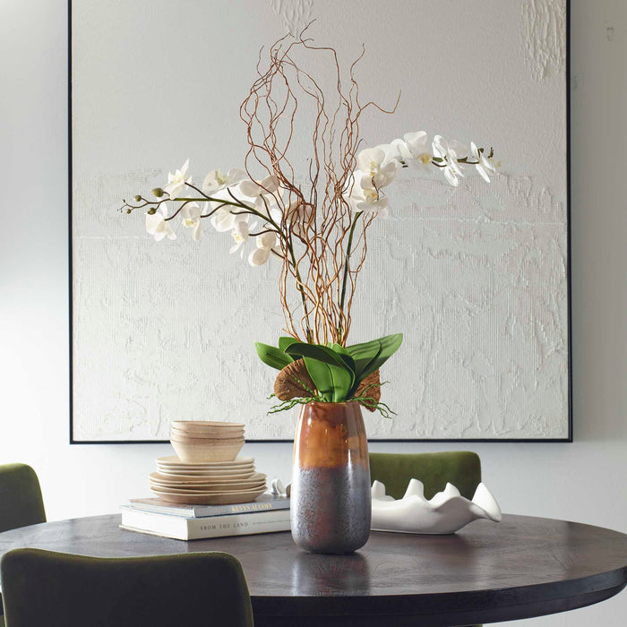 Earthbound Orchid Orchid With Vase Natural Textures-Home Accents-Uttermost-Lighting Design Store