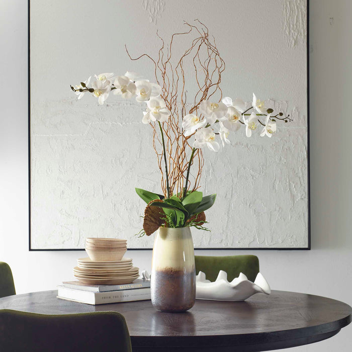 Earthbound Orchid Orchid With Vase Natural Textures-Home Accents-Uttermost-Lighting Design Store