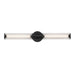Braga LED Vanity Black-Bathroom Fixtures-Kuzco Lighting-Lighting Design Store