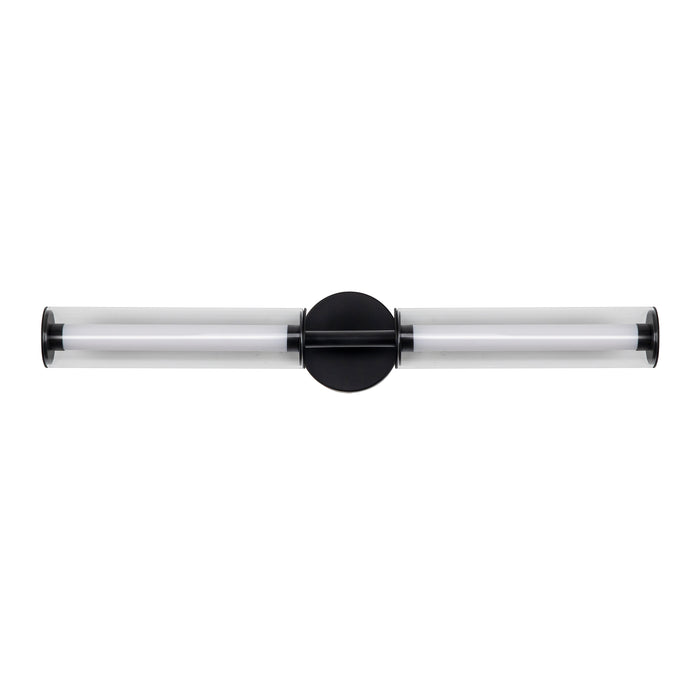 Braga LED Vanity Black-Bathroom Fixtures-Kuzco Lighting-Lighting Design Store