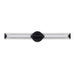 Braga LED Vanity Black-Bathroom Fixtures-Kuzco Lighting-Lighting Design Store