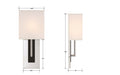 Brent Wall Mount-Sconces-Crystorama-Lighting Design Store