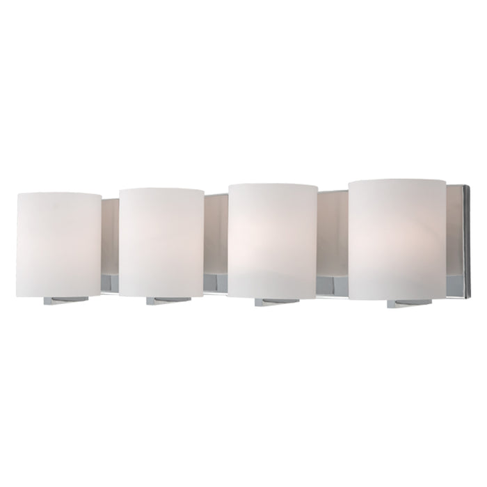 Bridgewater Four Light Vanity Chrome-Bathroom Fixtures-Kuzco Lighting-Lighting Design Store