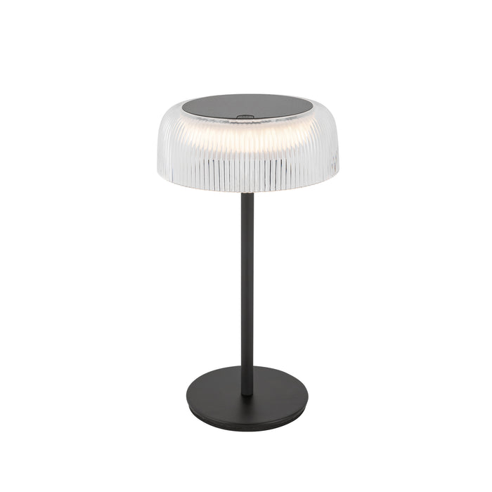 Brilla LED Table Lamp Black-Lamps-Kuzco Lighting-Lighting Design Store