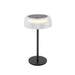 Brilla LED Table Lamp Black-Lamps-Kuzco Lighting-Lighting Design Store