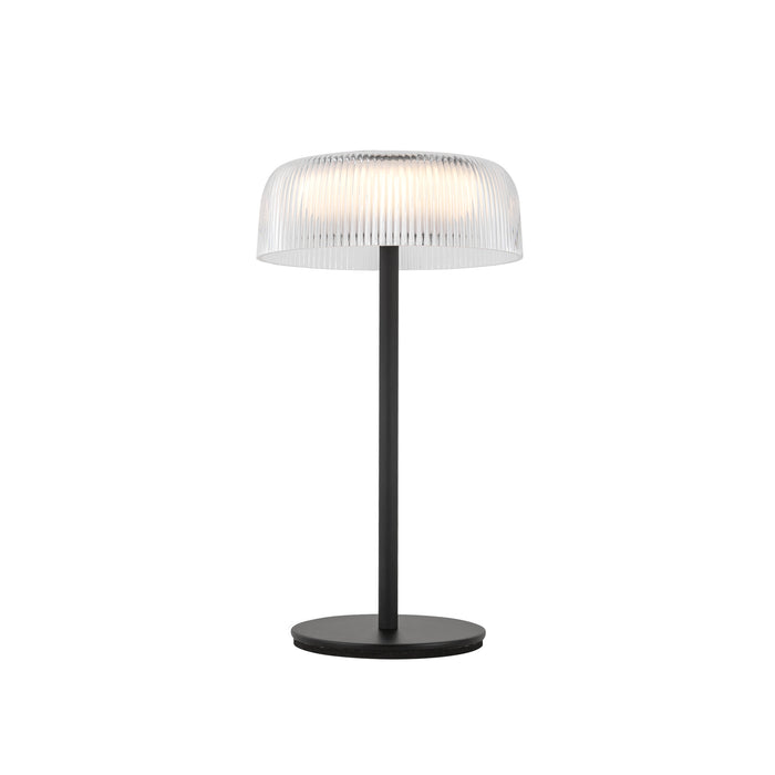Brilla LED Table Lamp Black-Lamps-Kuzco Lighting-Lighting Design Store