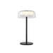 Brilla LED Table Lamp Black-Lamps-Kuzco Lighting-Lighting Design Store