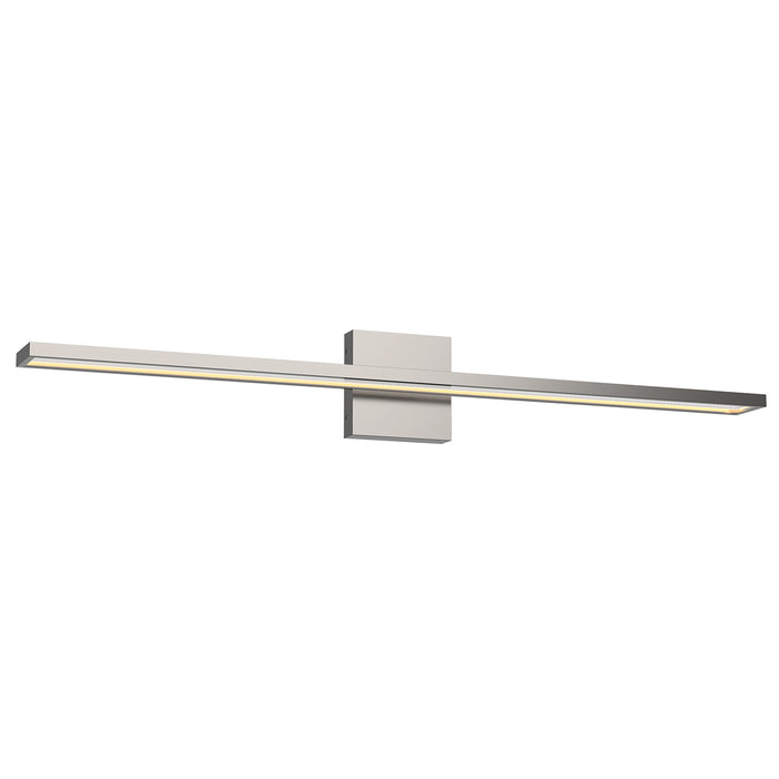 Brio LED Vanity Brushed Nickel-Bathroom Fixtures-Kuzco Lighting-Lighting Design Store