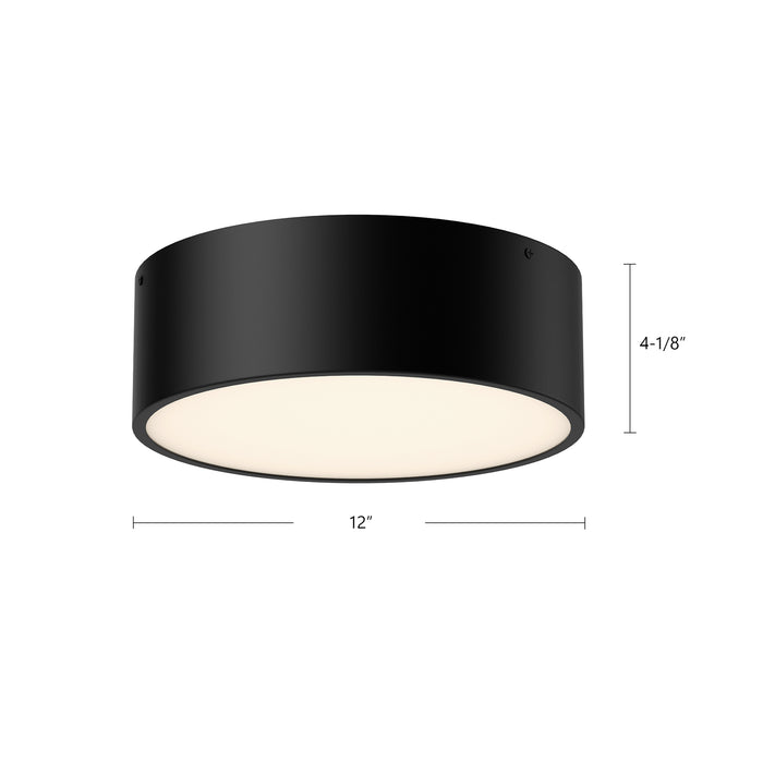 Brisbane Two Light Flush Mount Aged Gold-Flush Mounts-Alora-Lighting Design Store
