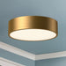 Brisbane Three Light Flush Mount Aged Gold-Flush Mounts-Alora-Lighting Design Store