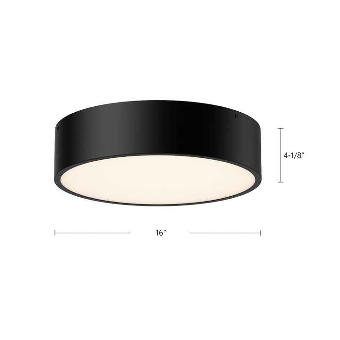 Brisbane Three Light Flush Mount Aged Gold-Flush Mounts-Alora-Lighting Design Store