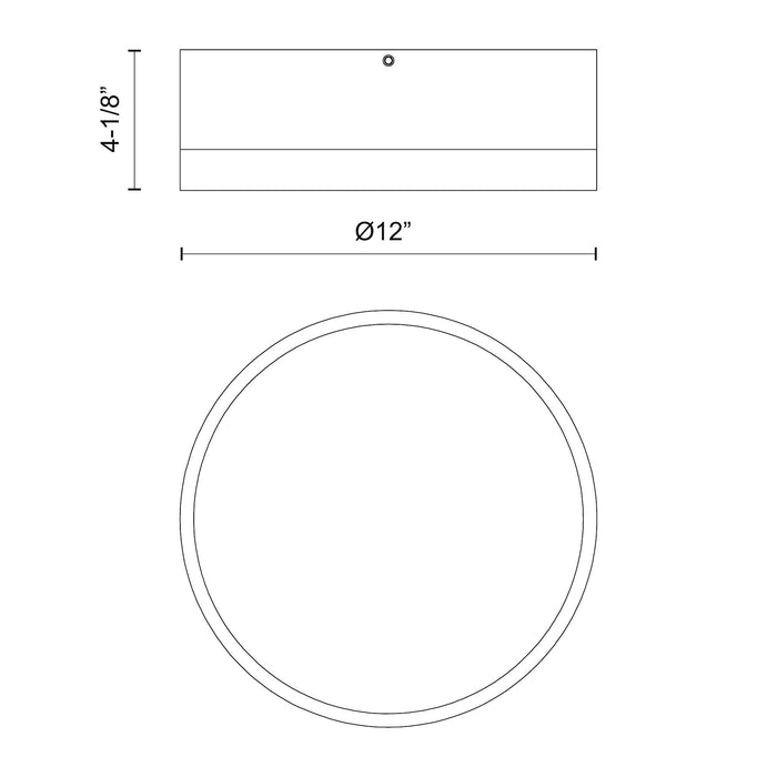 Brisbane Two Light Flush Mount Aged Gold/White-Flush Mounts-Alora-Lighting Design Store