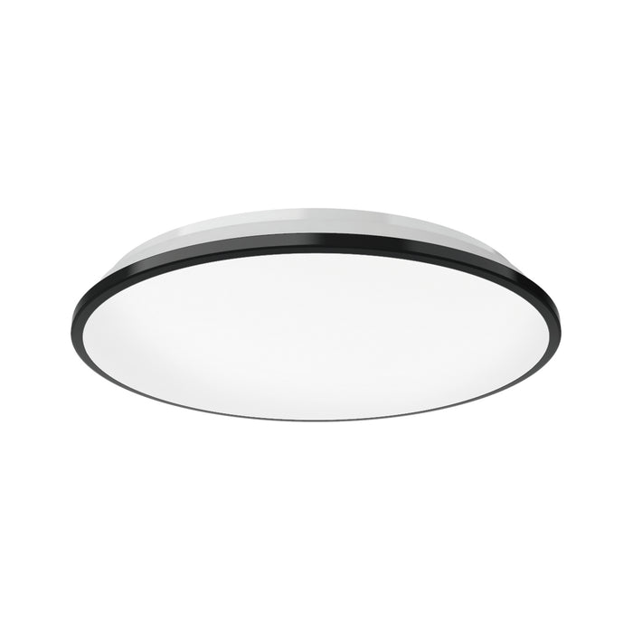 Brook LED Flush Mount Black-Flush Mounts-Kuzco Lighting-Lighting Design Store