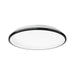 Brook LED Flush Mount Black-Flush Mounts-Kuzco Lighting-Lighting Design Store
