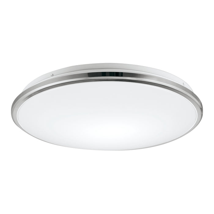 Brook LED Flush Mount Chrome-Flush Mounts-Kuzco Lighting-Lighting Design Store