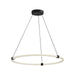 Bruni LED Pendant Black-Pendants-Kuzco Lighting-Lighting Design Store