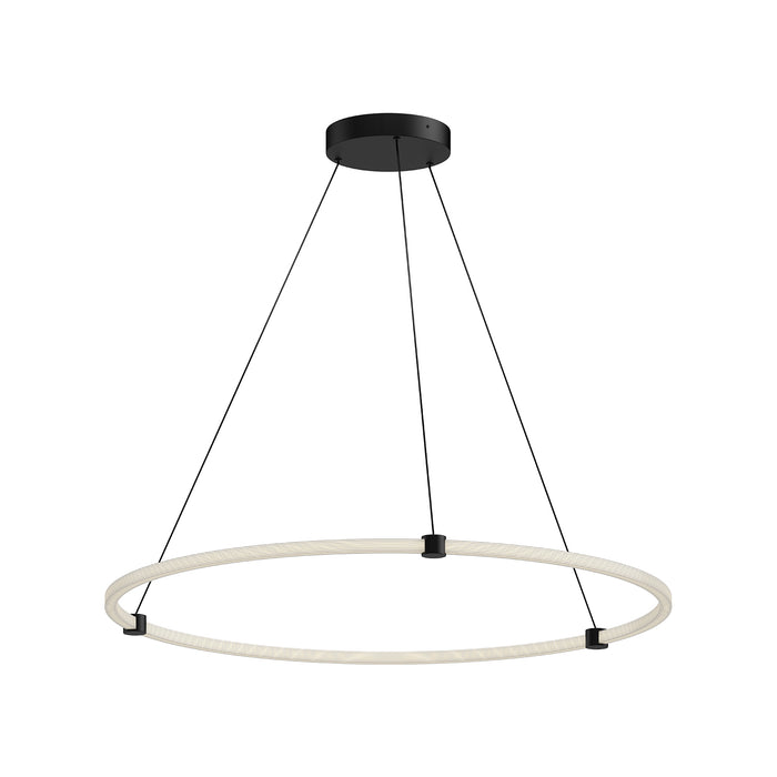 Bruni LED Pendant Black-Pendants-Kuzco Lighting-Lighting Design Store