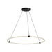 Bruni LED Pendant Black-Pendants-Kuzco Lighting-Lighting Design Store
