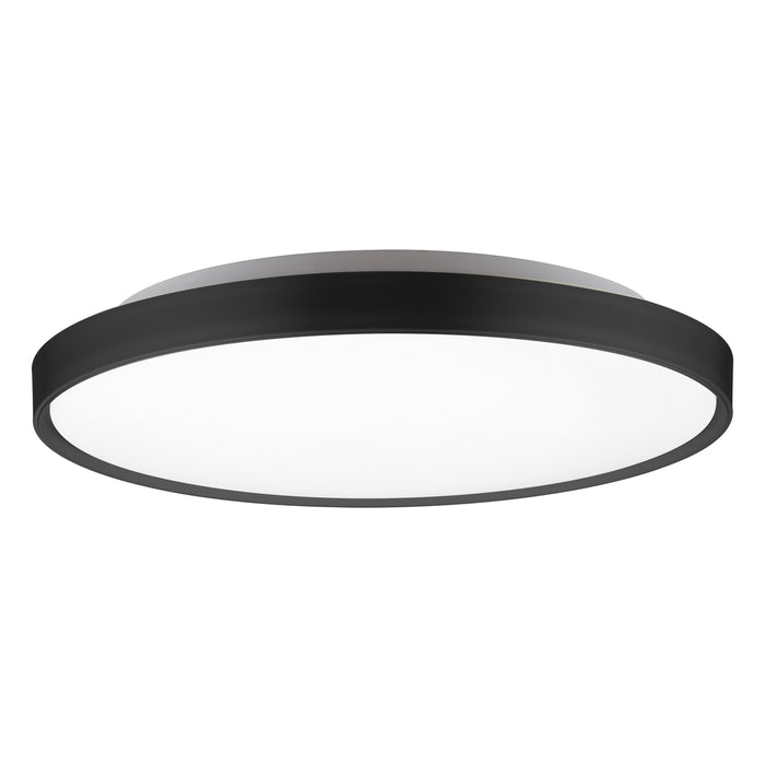 Brunswick LED Flush Mount Black-Flush Mounts-Kuzco Lighting-Lighting Design Store
