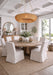 Bower Eight Light Pendant Natural Aged Brass-Pendants-Maxim-Lighting Design Store