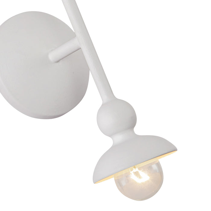 Cadence Two Light Vanity Antique White-Bathroom Fixtures-Alora-Lighting Design Store