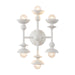 Cadence Six Light Vanity Antique White-Sconces-Alora-Lighting Design Store