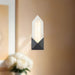 Caesar LED Vanity Urban Bronze/Alabaster-Sconces-Alora-Lighting Design Store